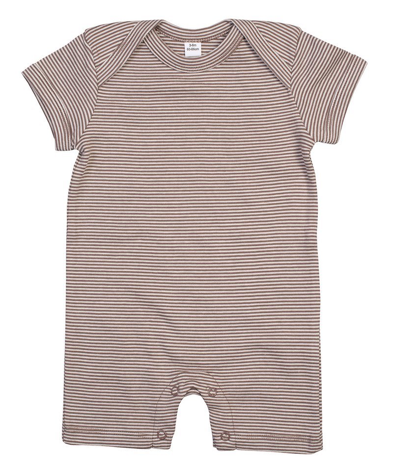 Organic Baby Striped Playsuit - REGN