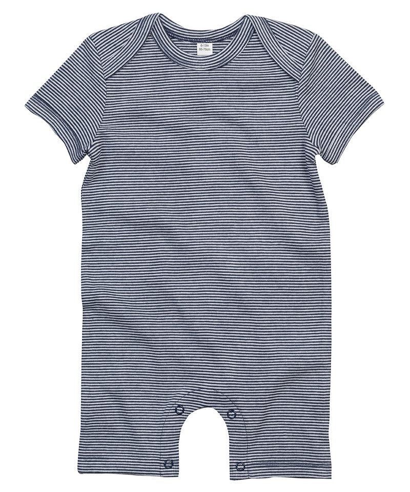 Organic Baby Striped Playsuit - REGN