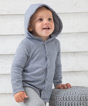 Organic Baby Stripy Hooded Tshirt - REGN