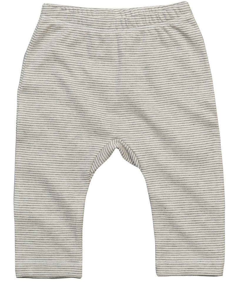 Organic Baby Stripy Jersey Leggings - REGN