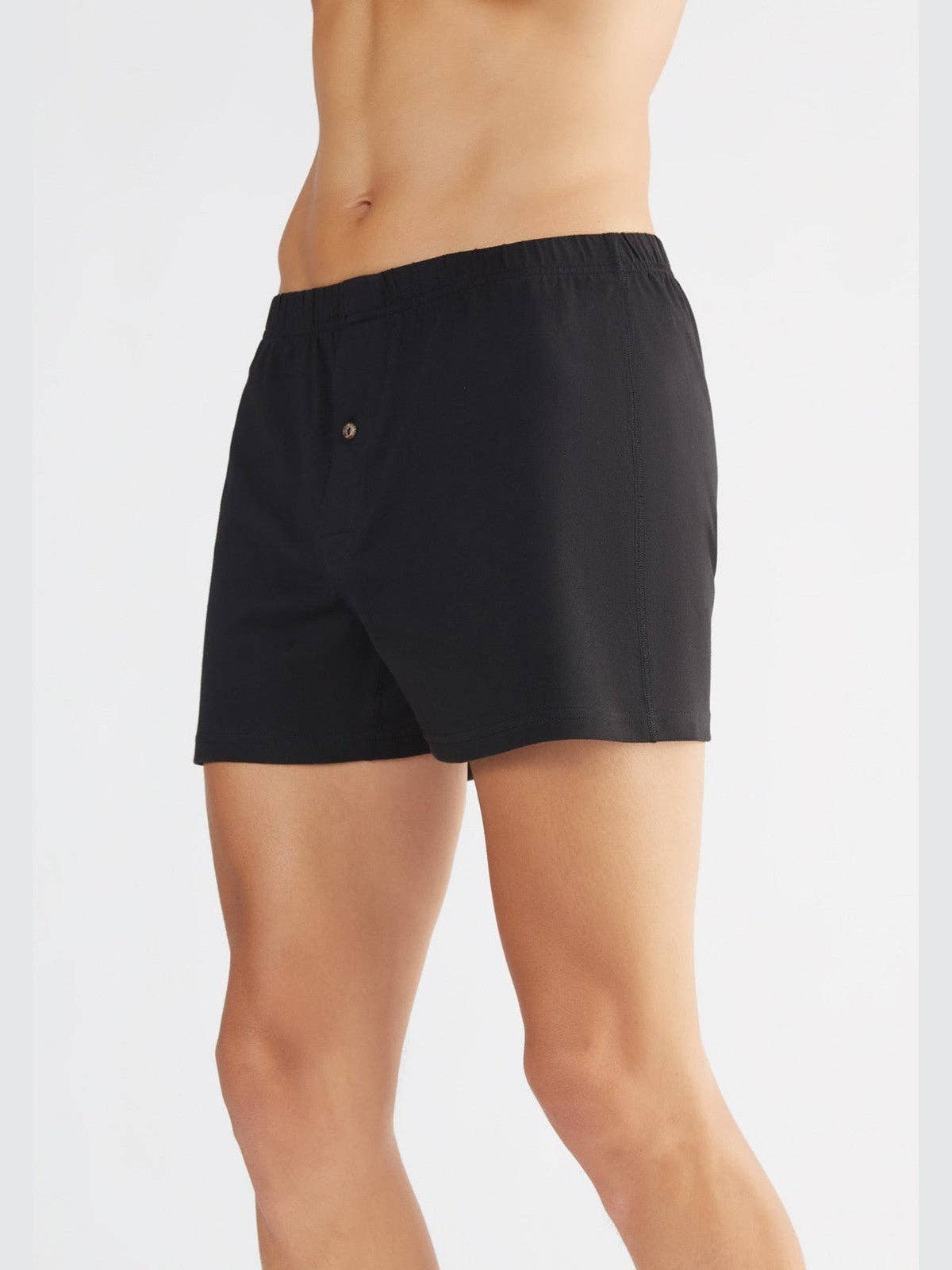Organic Boxer Shorts with Button: Mens - REGN
