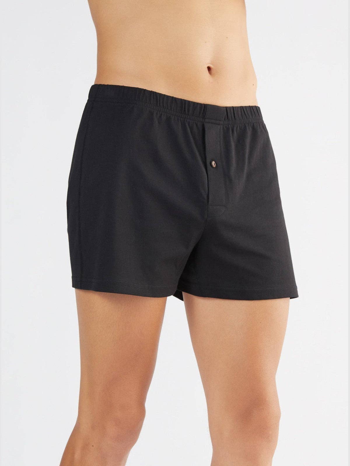 Organic Boxer Shorts with Button: Mens - REGN