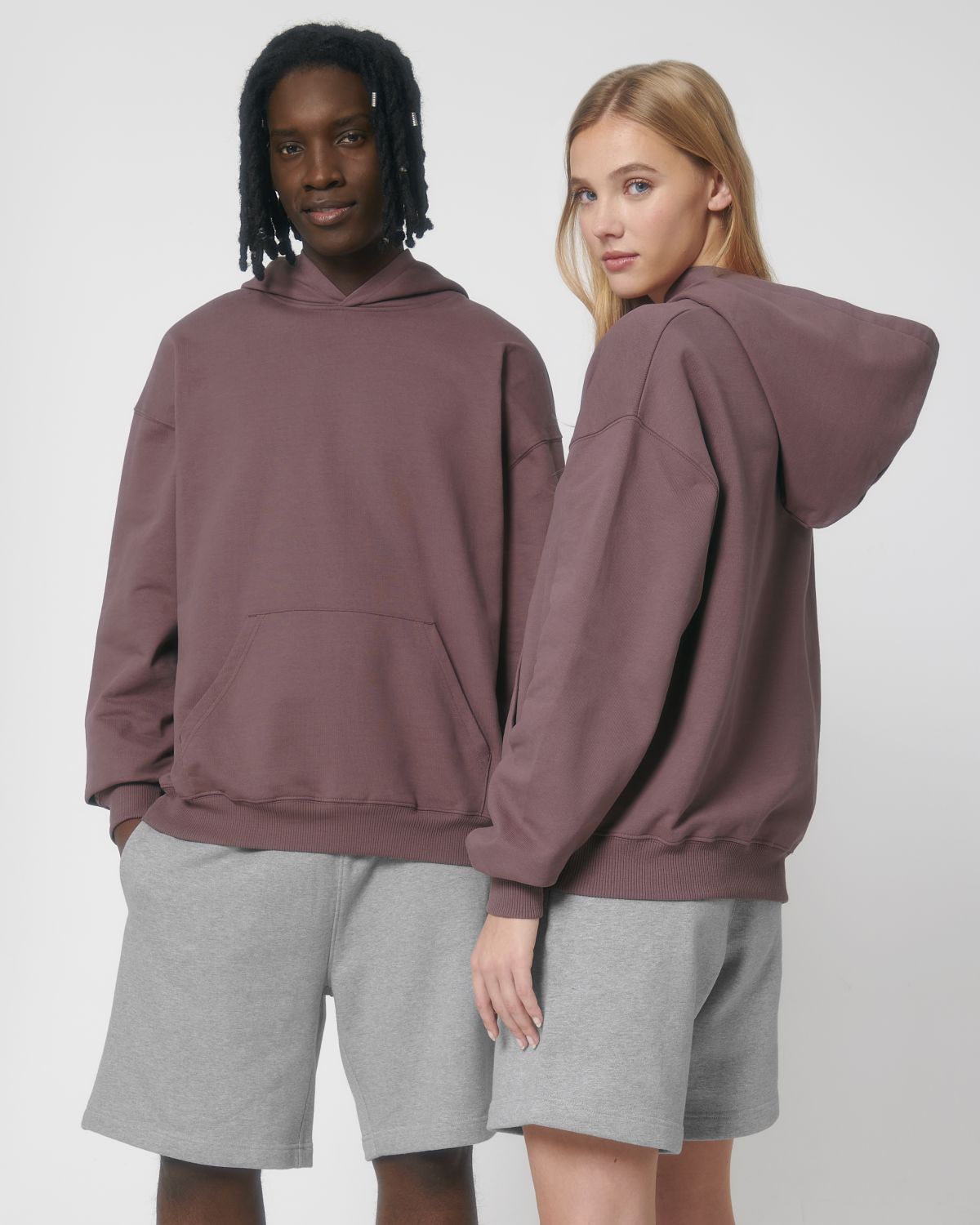 Organic Boxy Heavy Hooded Sweatshirt: Unisex - REGN