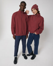 Organic Boxy Quarter Zip Sweatshirt: Unisex - REGN