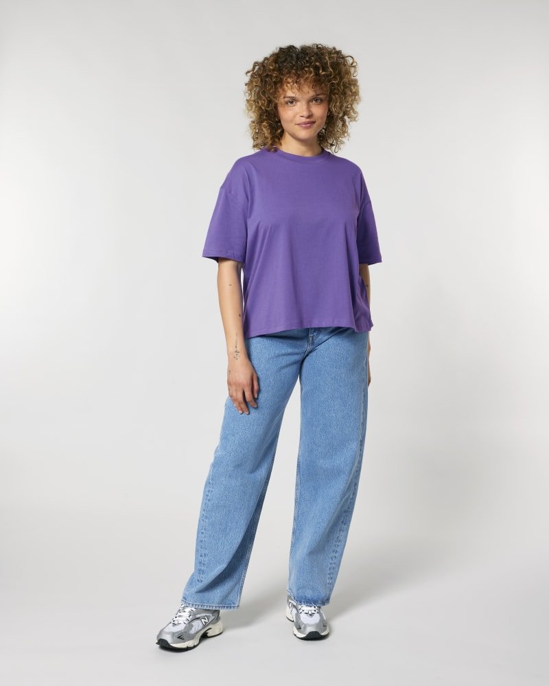 Organic Colours Boxy T-shirt: Womens - REGN