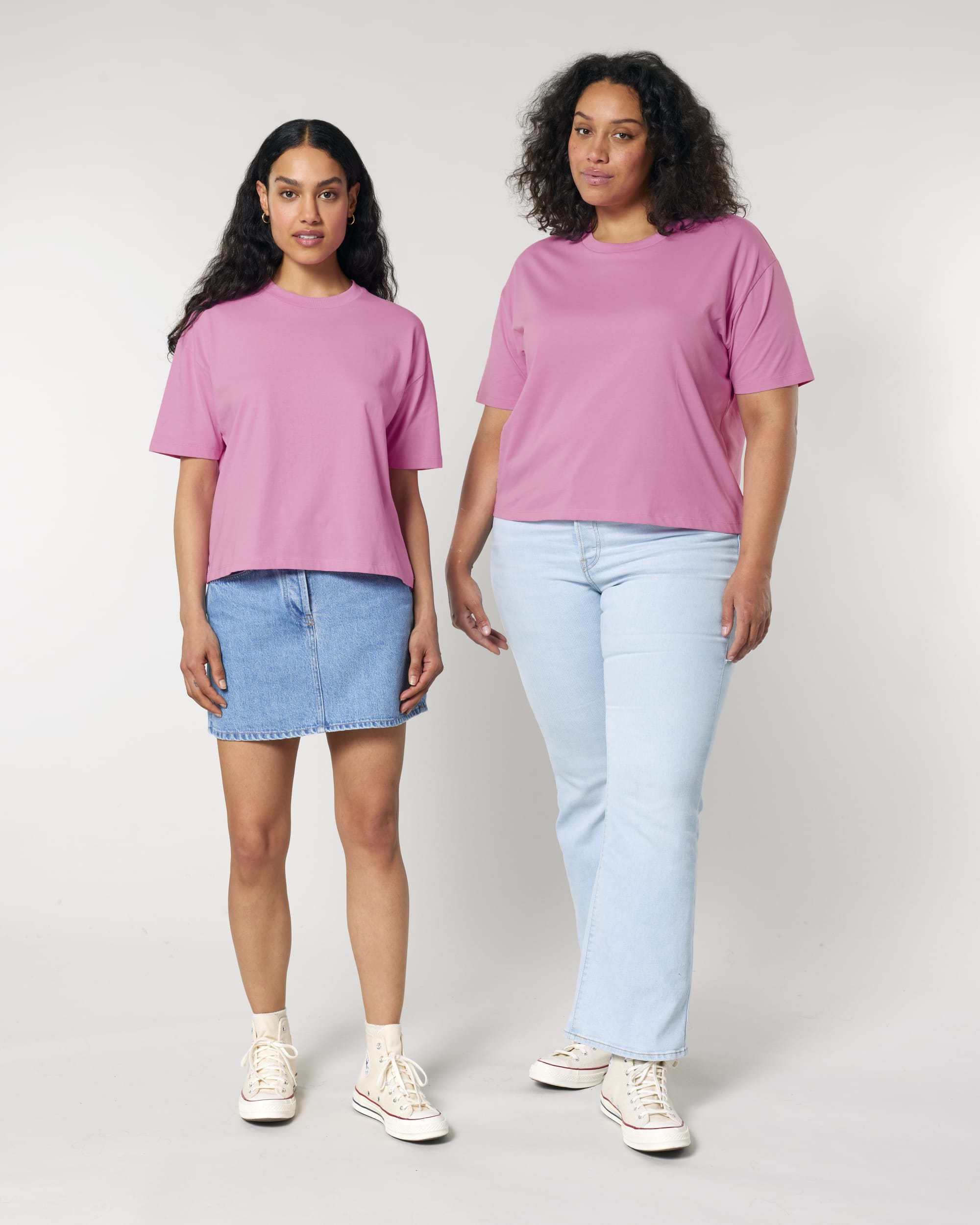 Organic Colours Boxy T-shirt: Womens - REGN