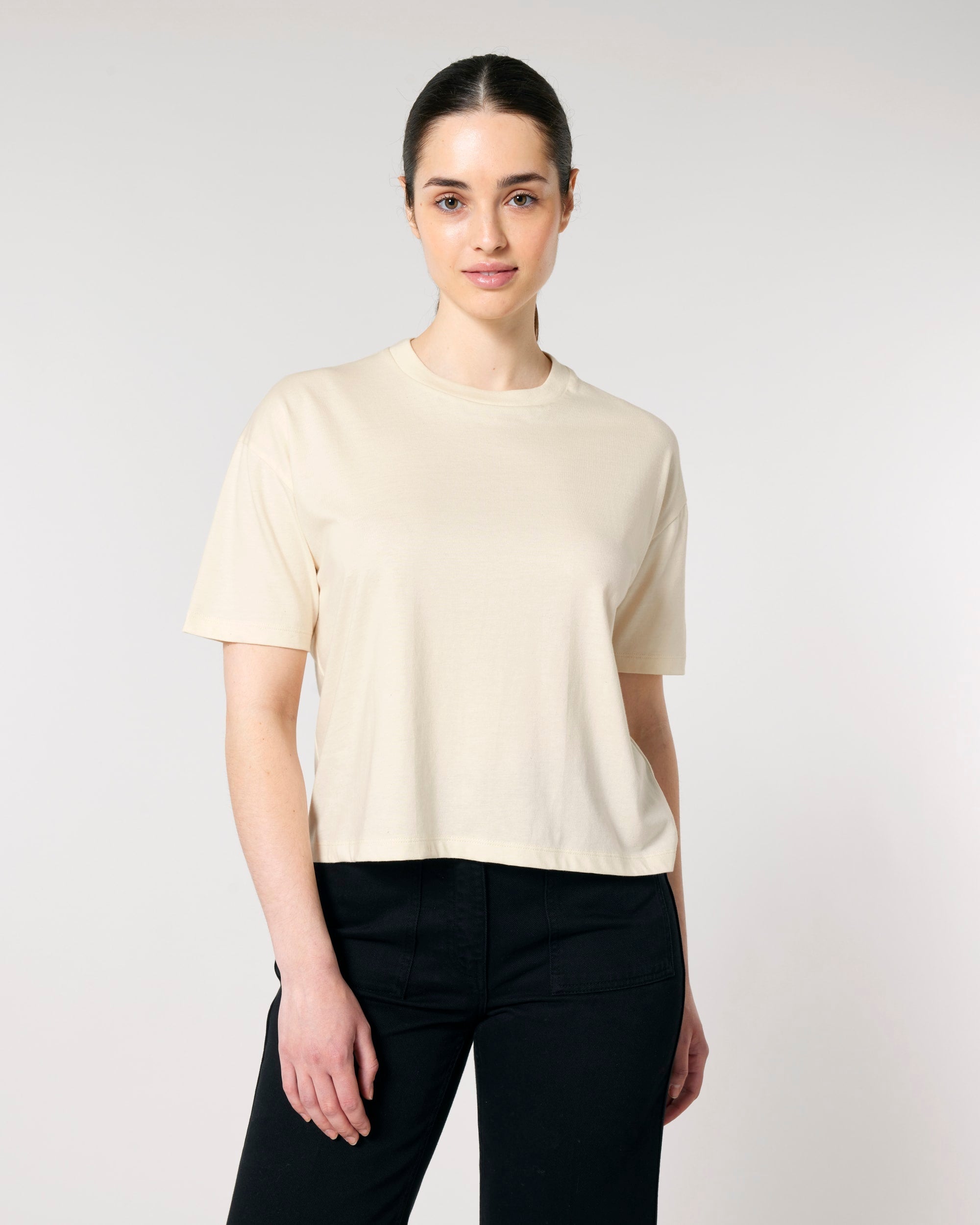 Organic Colours Boxy T-shirt: Womens - REGN