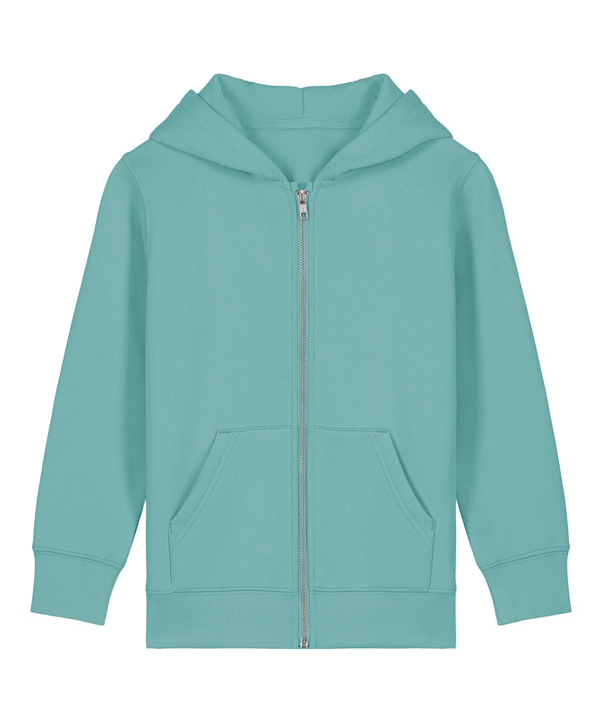 Organic Colours Kids Zipped Hooded Sweatshirt - REGN