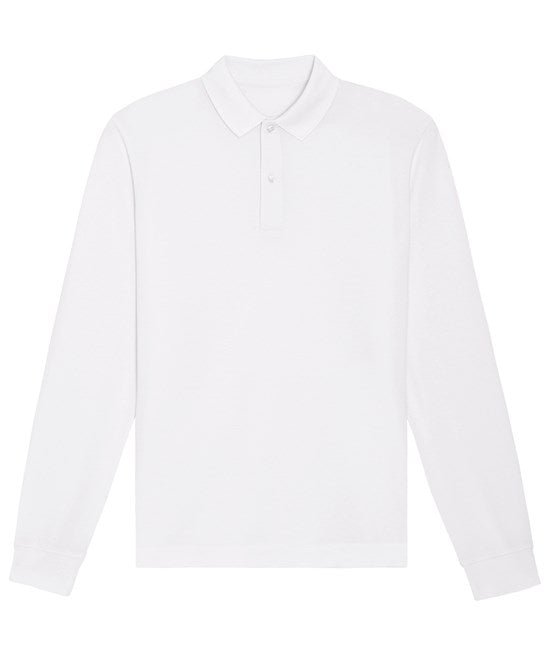 Organic Colours Long Sleeve Polo: Unisex - REGN