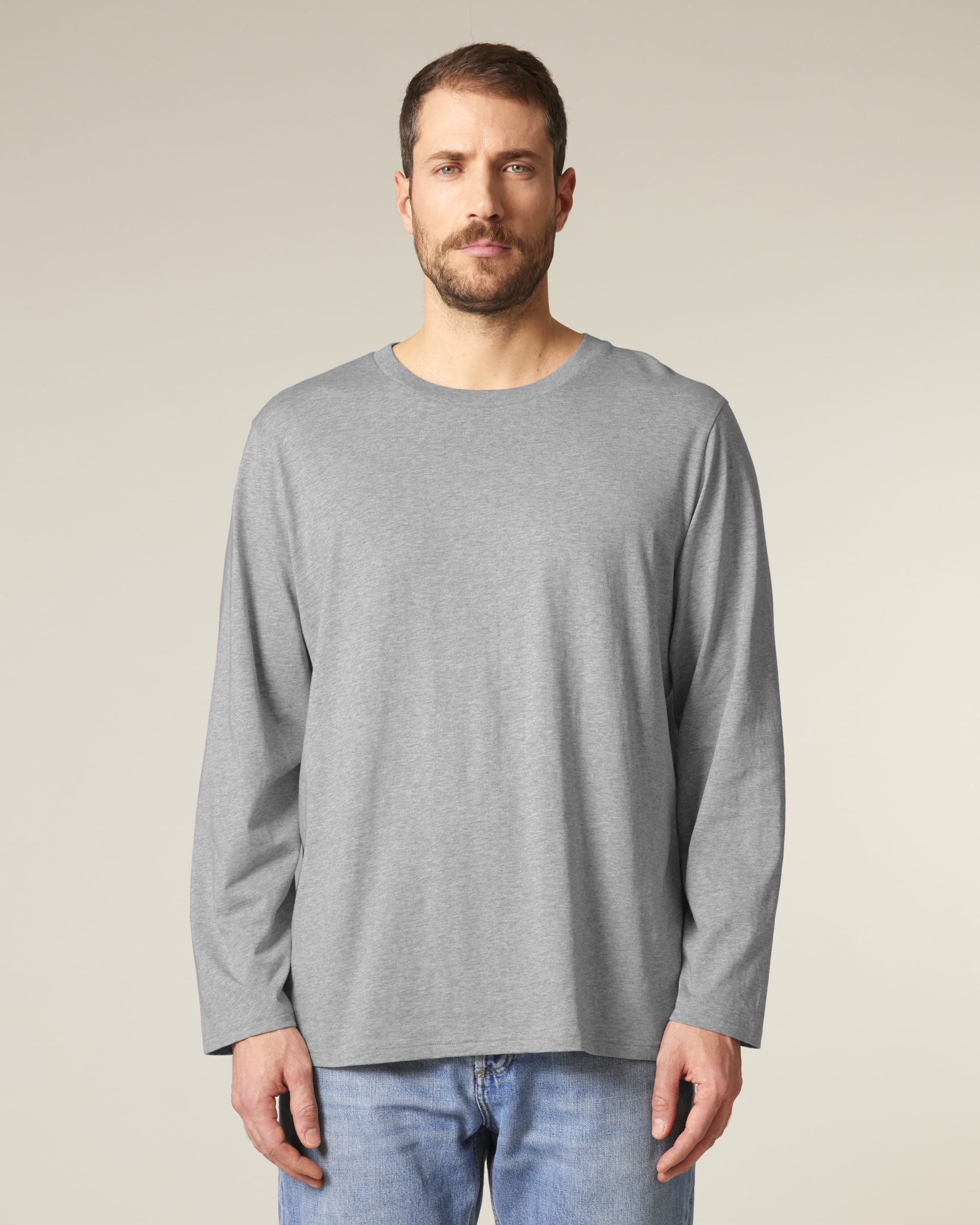 Organic Colours Long Sleeve T-shirt: Mens - REGN