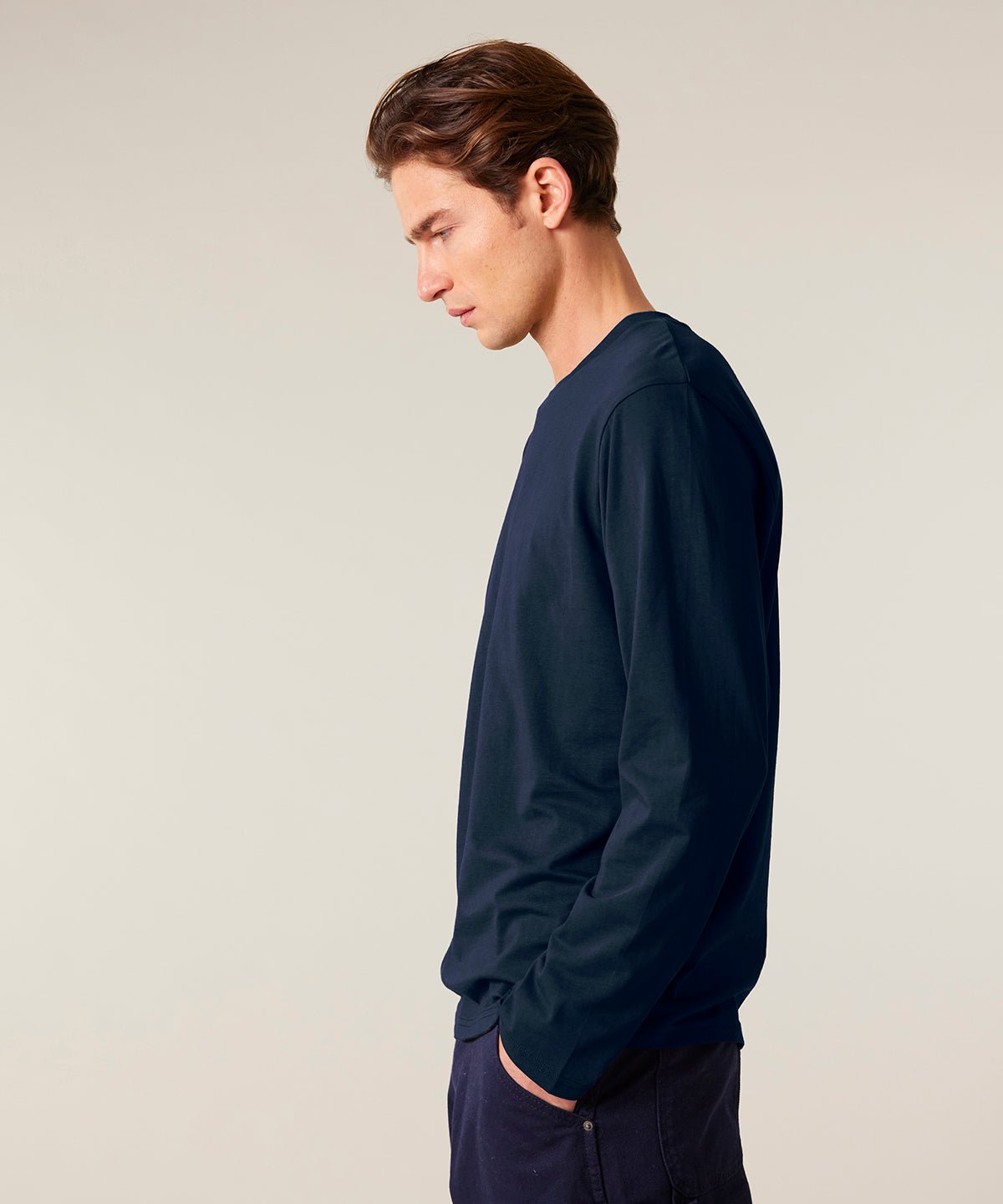 Organic Colours Long Sleeve T-shirt: Mens - REGN