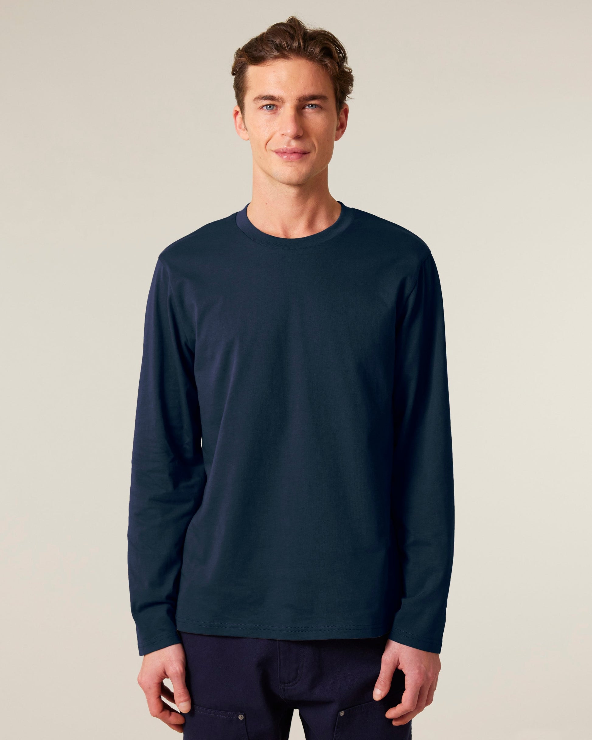 Organic Colours Long Sleeve T-shirt: Mens - REGN