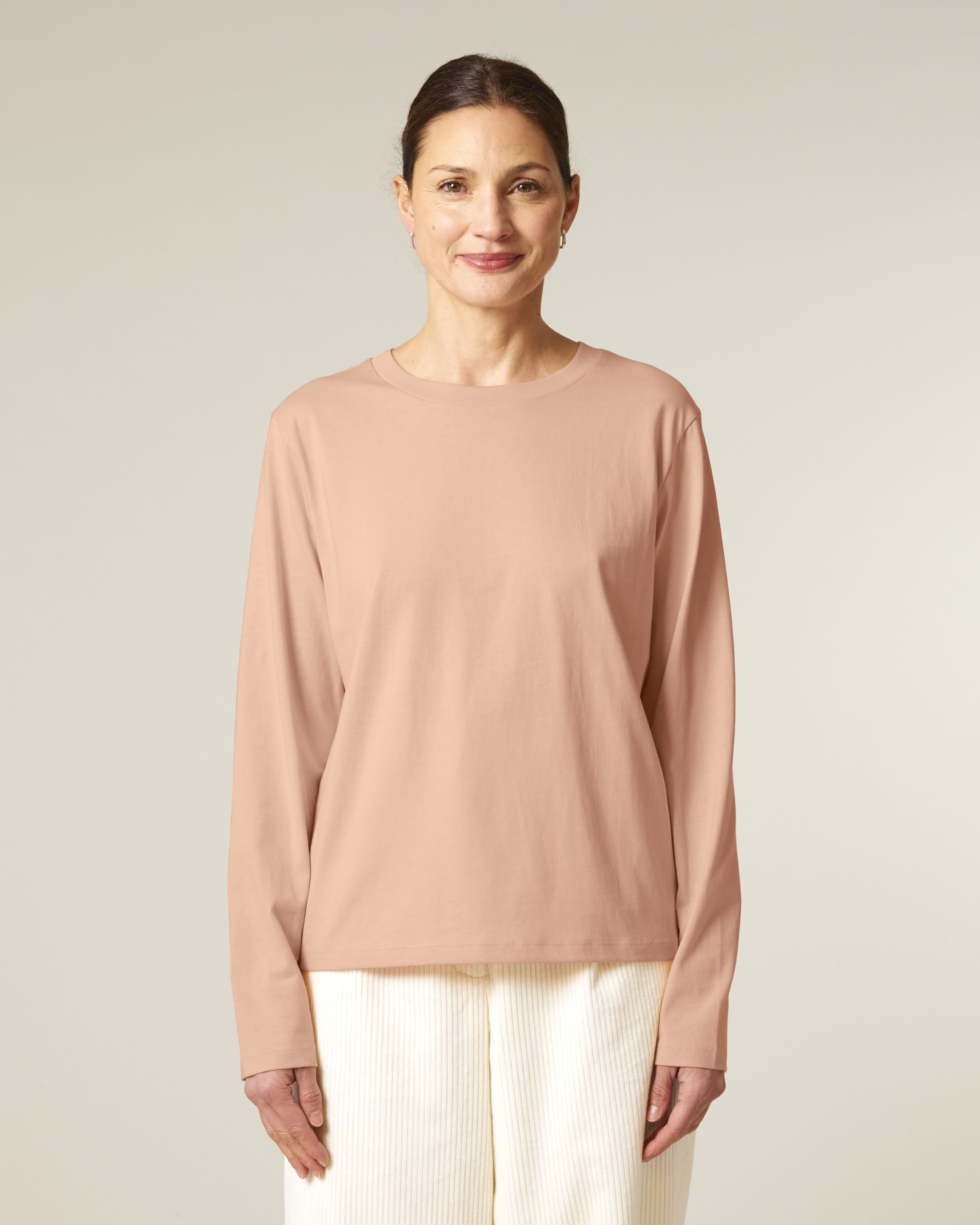 Organic Colours Long Sleeve T-shirt: Womens - REGN