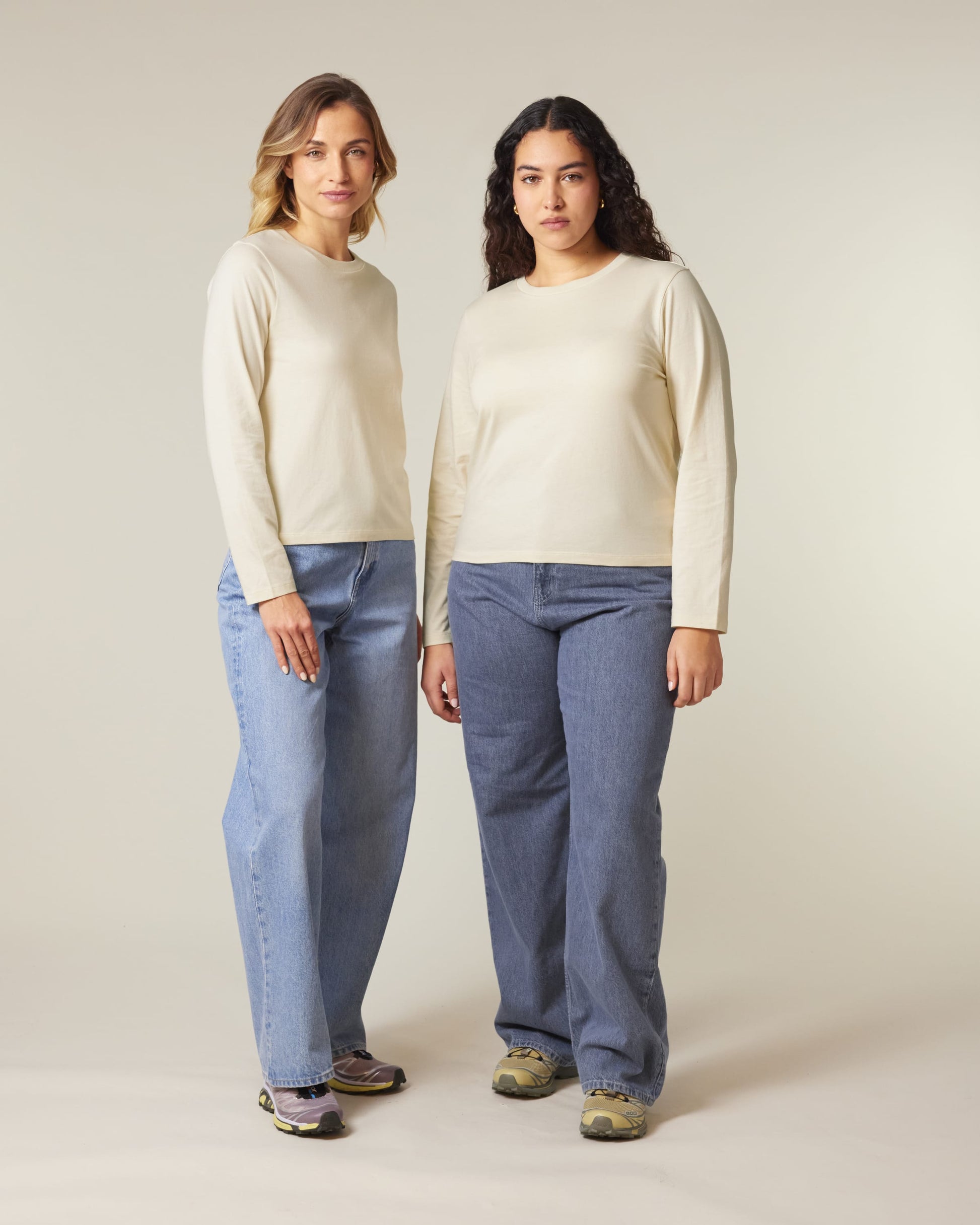 Organic Colours Long Sleeve T-shirt: Womens - REGN
