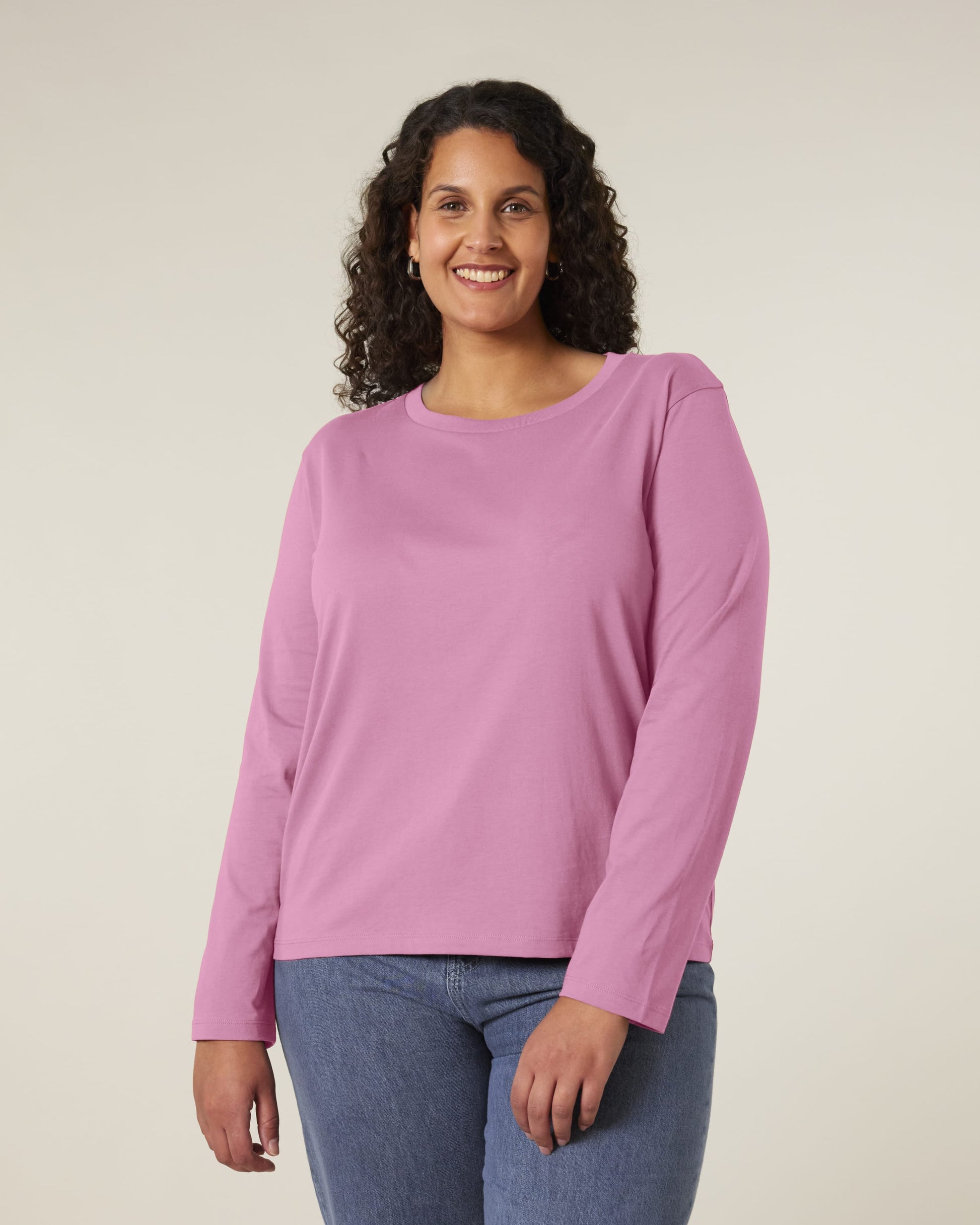 Organic Colours Long Sleeve T-shirt: Womens - REGN