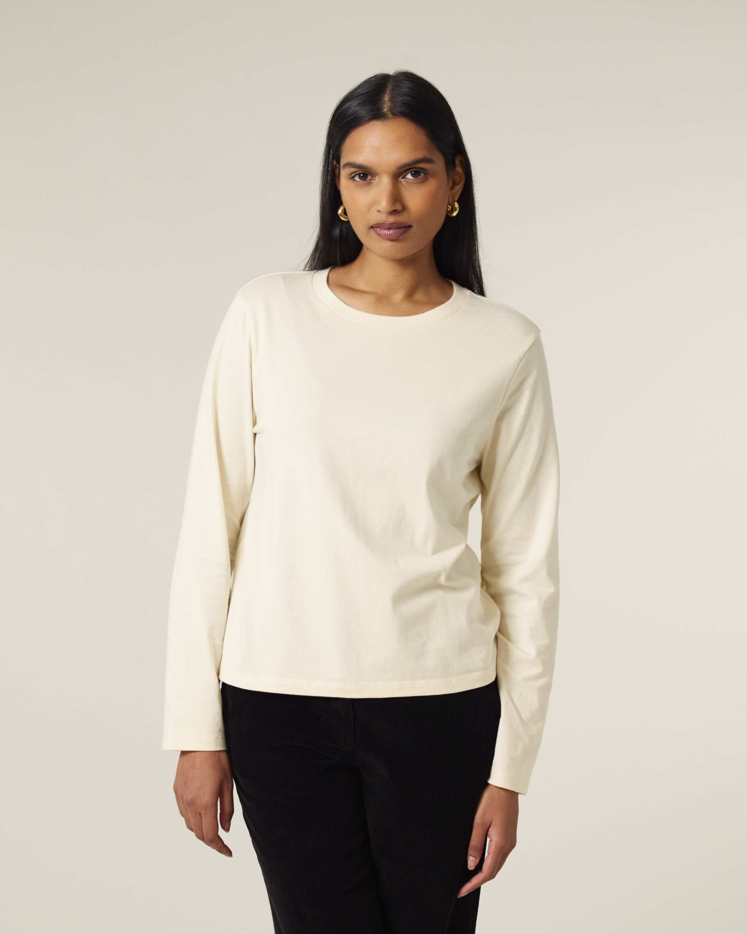 Organic Colours Long Sleeve T-shirt: Womens - REGN
