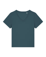 Organic Colours V-neck T-shirt Womens - REGN