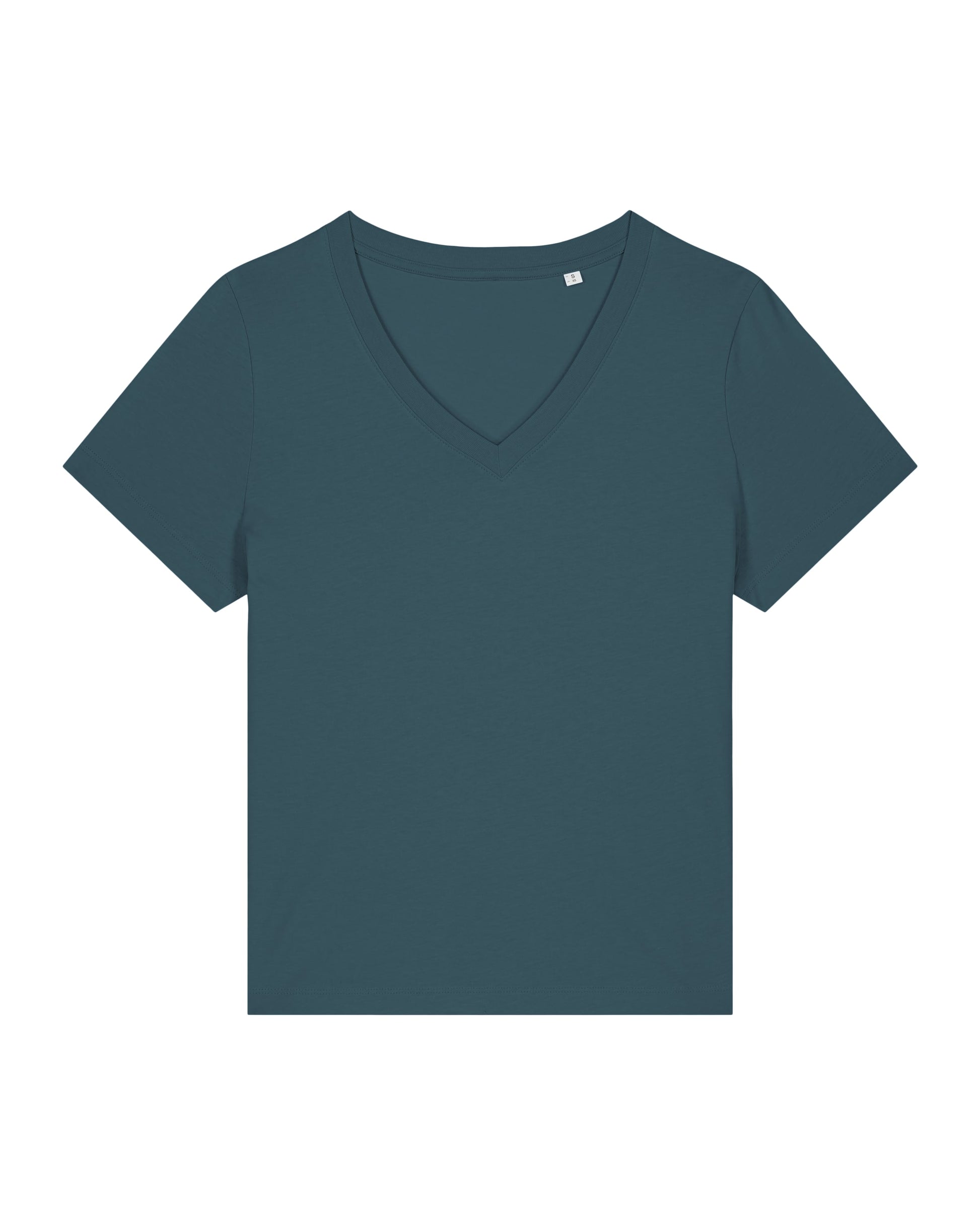 Organic Colours V-neck T-shirt Womens - REGN
