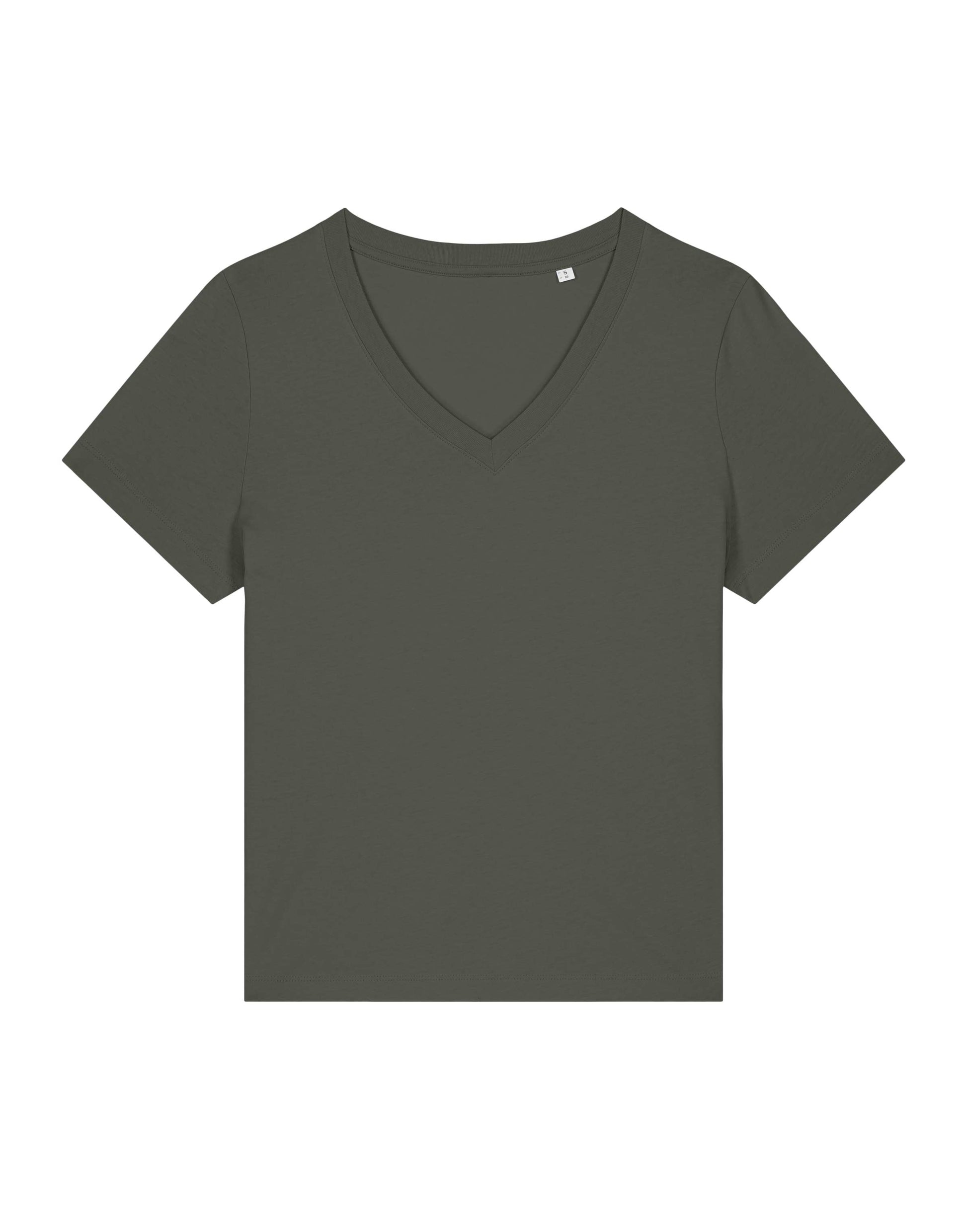 Organic Colours V-neck T-shirt Womens - REGN