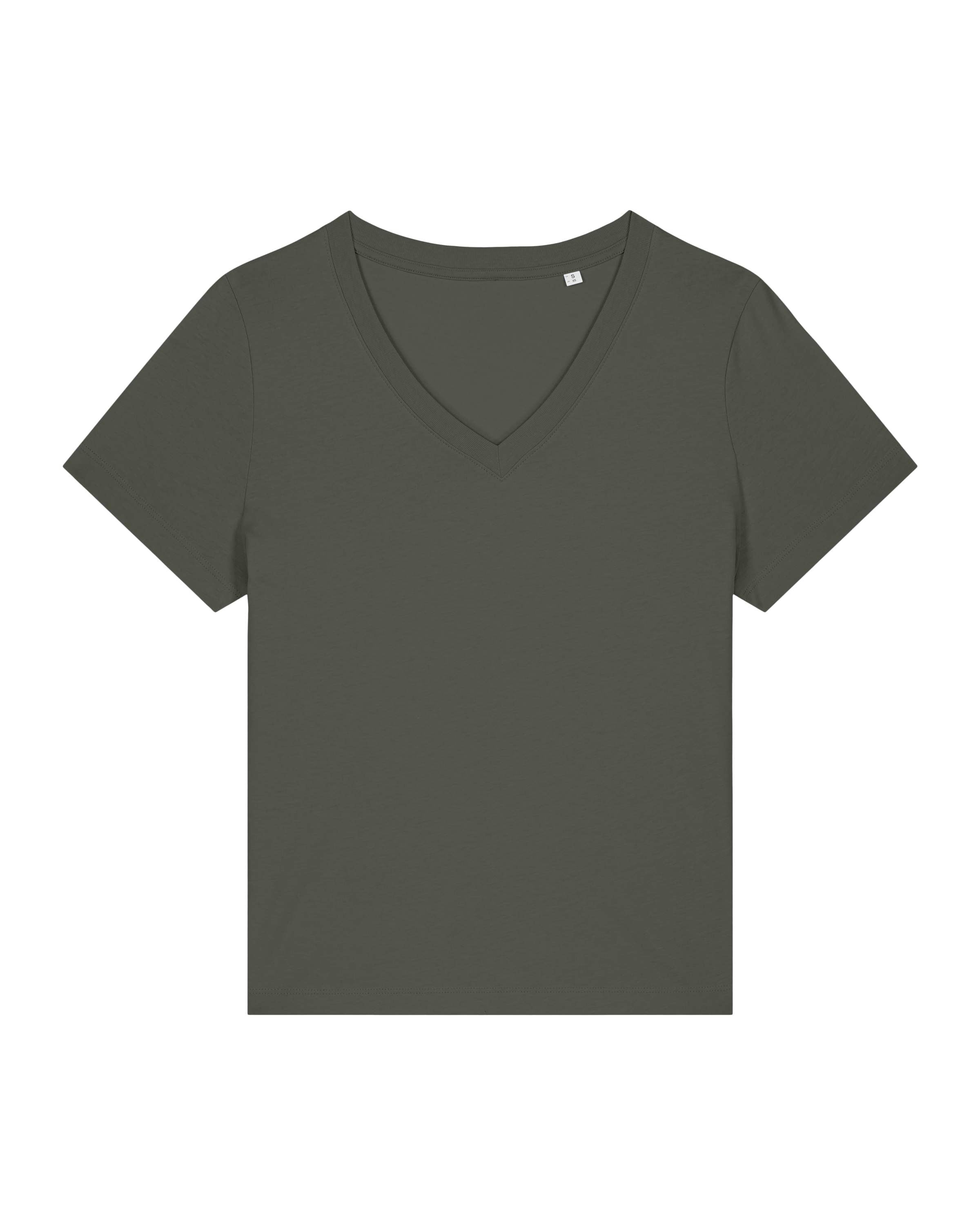 Organic Colours V-neck T-shirt Womens - REGN