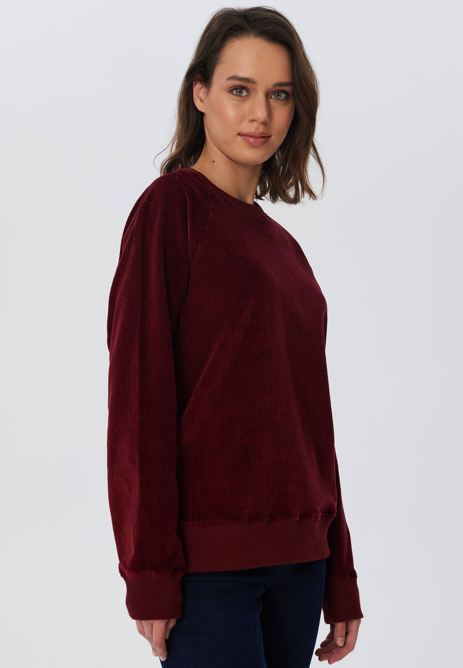 Organic Corduroy Sweatshirt: Womens - REGN