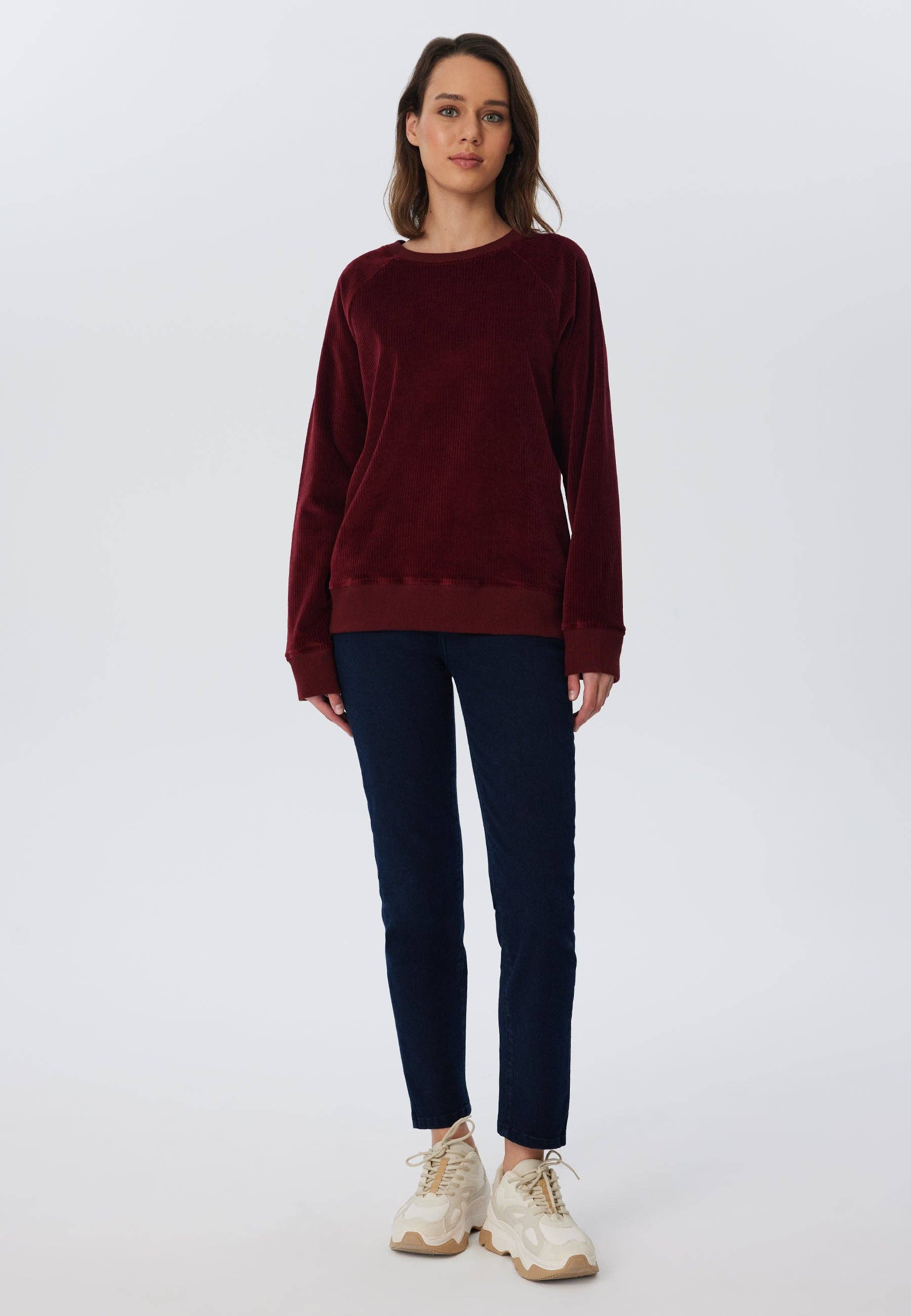 Organic Corduroy Sweatshirt: Womens - REGN