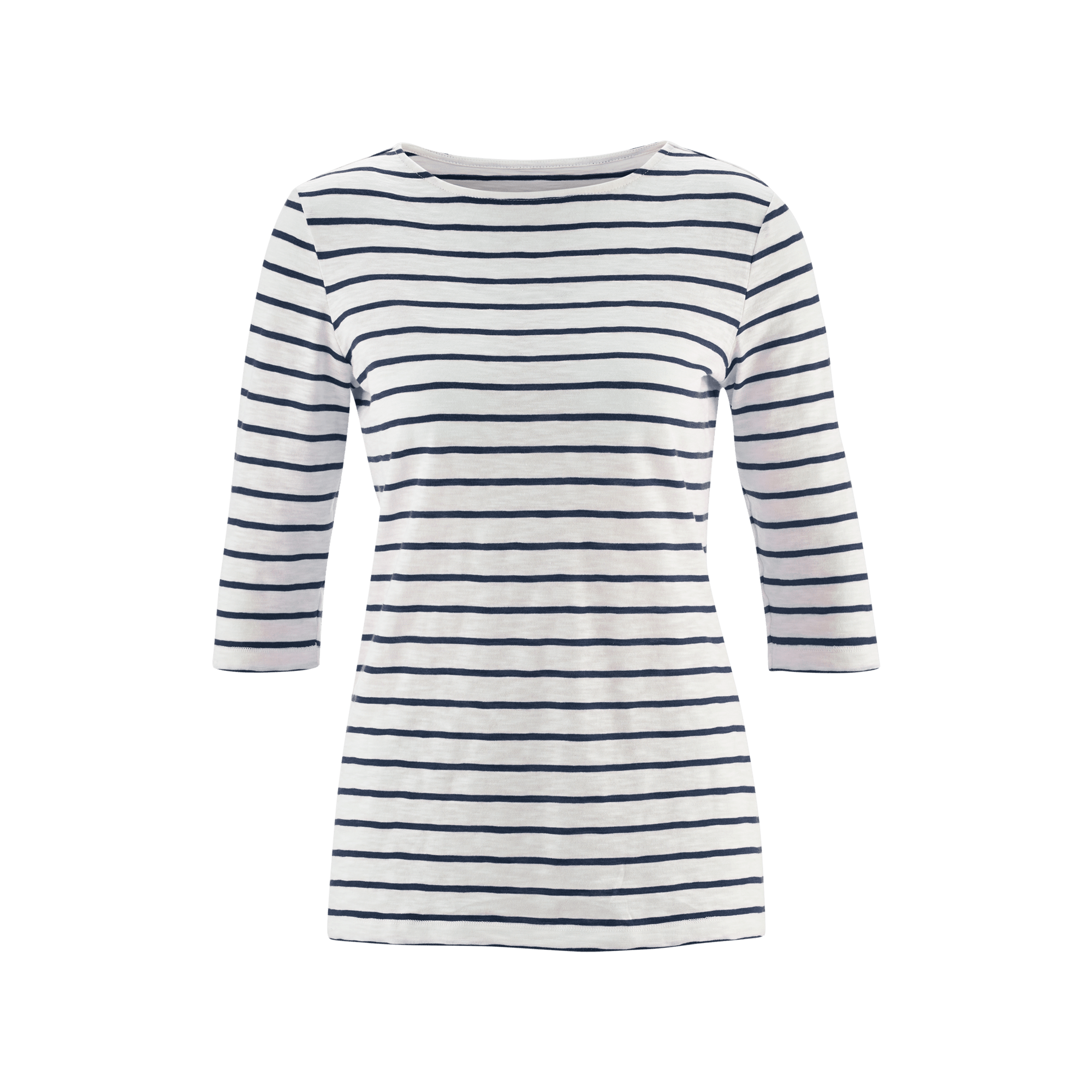 Organic Cotton 3/4 Sleeve T-shirt: Womens - REGN