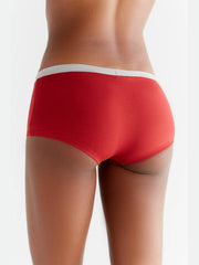 Organic Cotton Boyshorts with Elastic Waistband - REGN