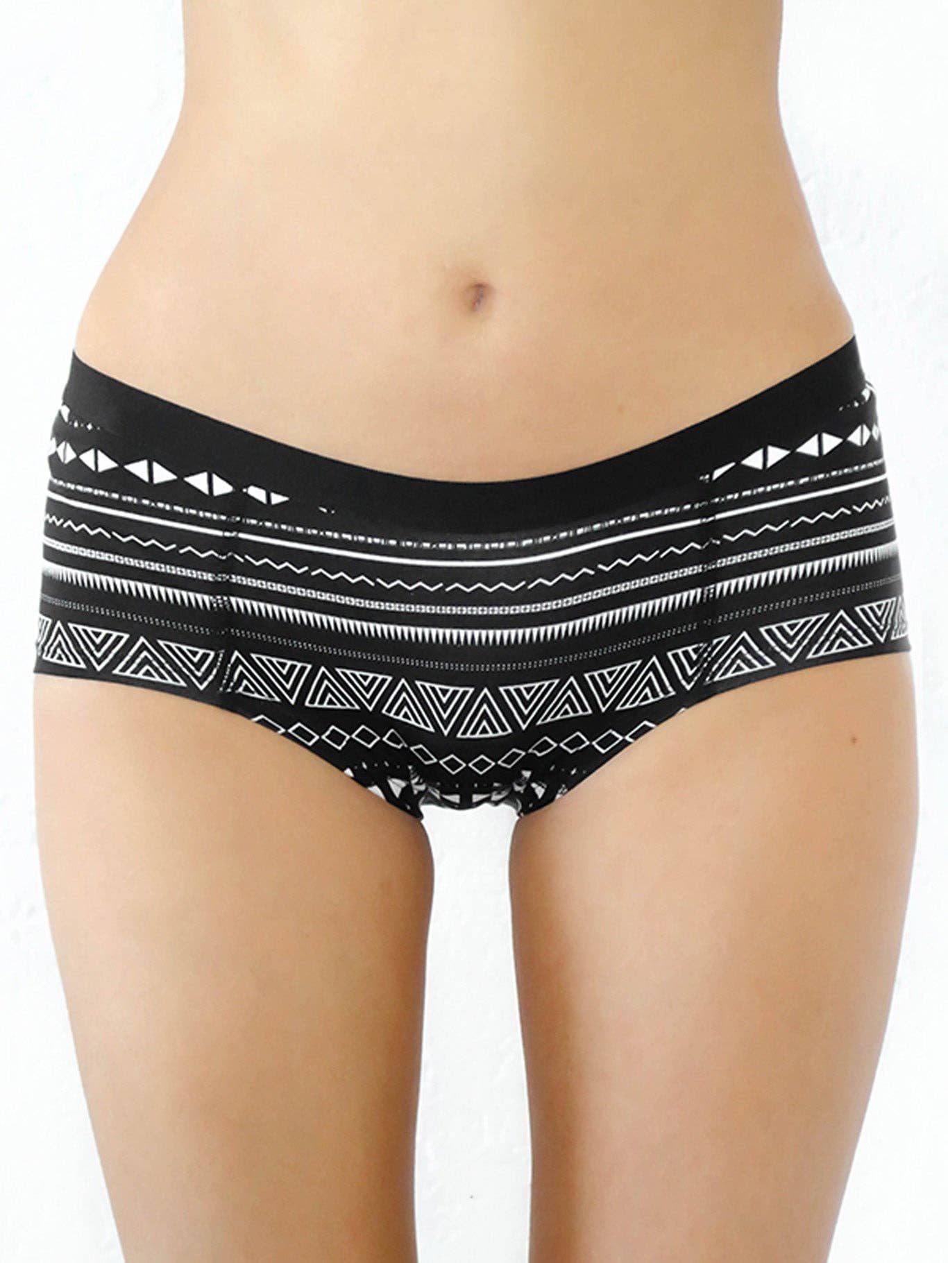 Organic Cotton Boyshorts with Elastic Waistband - REGN