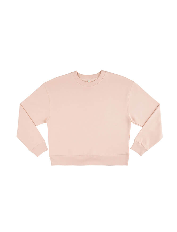 Organic Cotton Dropped Shoulder Sweatshirt: Womens - REGN