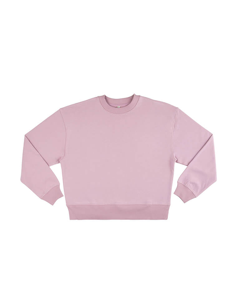 Organic Cotton Dropped Shoulder Sweatshirt: Womens - REGN