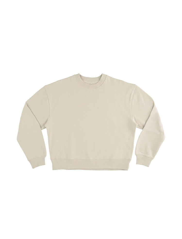 Organic Cotton Dropped Shoulder Sweatshirt: Womens - REGN