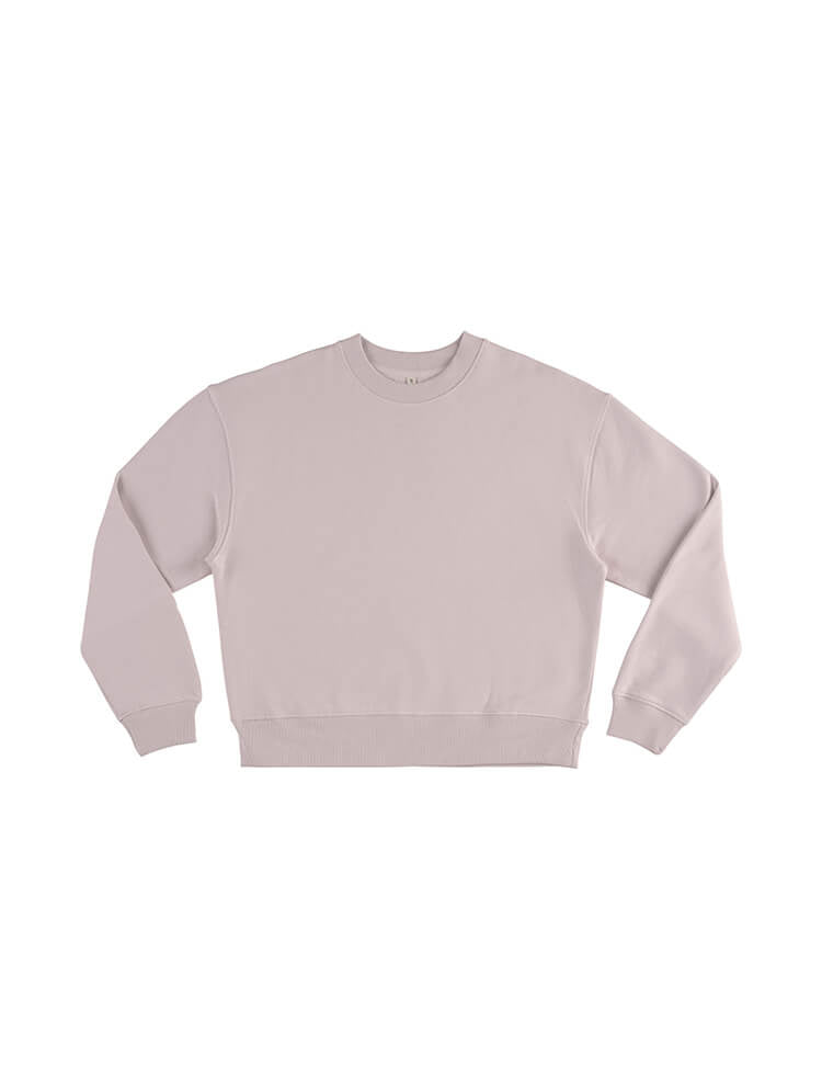 Organic Cotton Dropped Shoulder Sweatshirt: Womens - REGN
