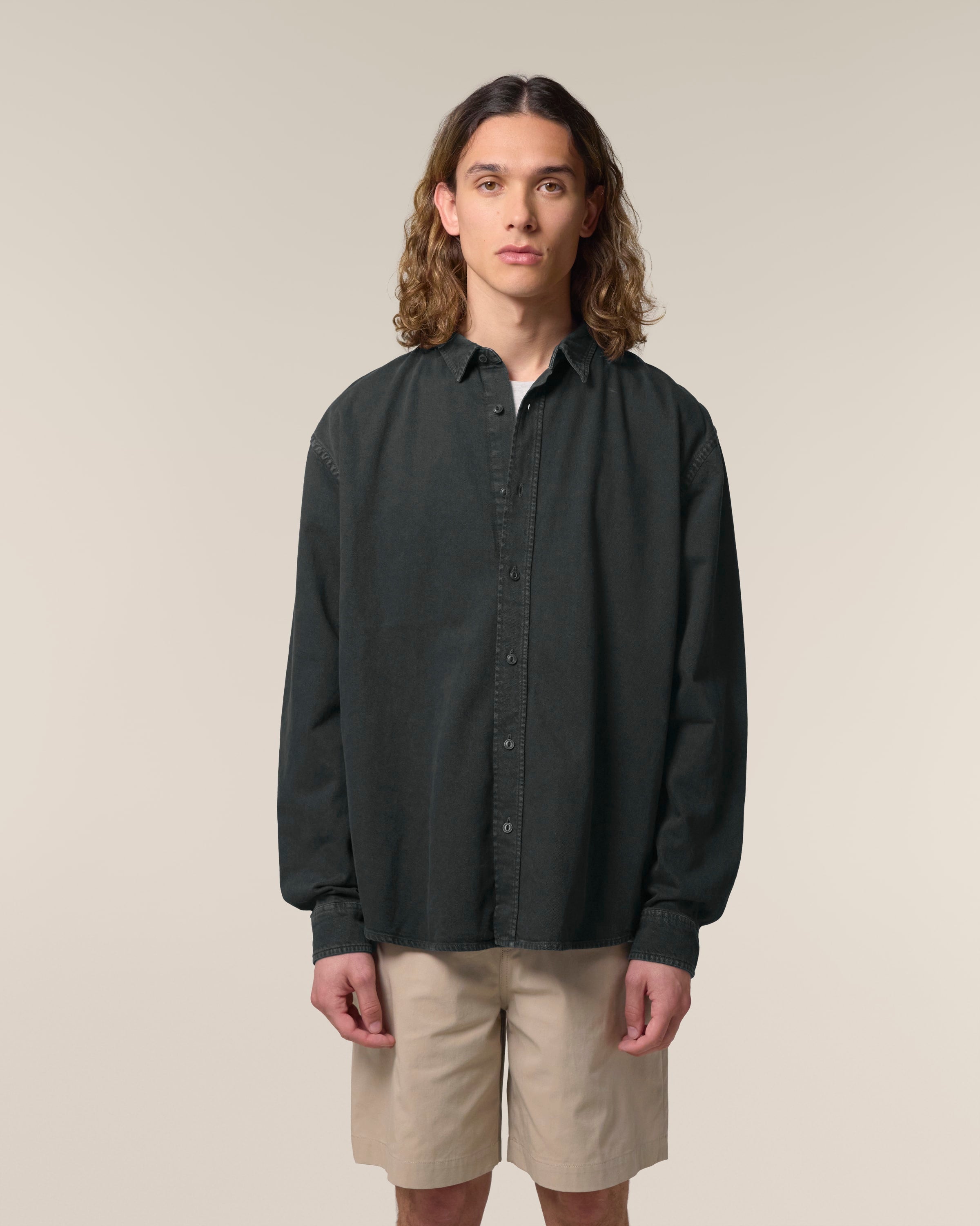 Organic Cotton Heavy Relaxed Shirt: Unisex - REGN