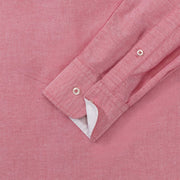 Organic Cotton Long Sleeve Oxford Shirt: Russell Collection - REGN