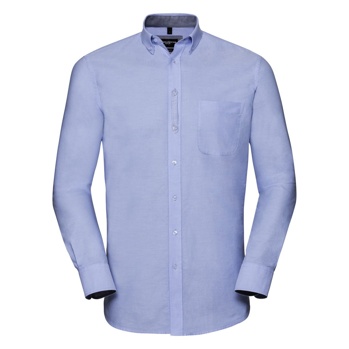 Organic Cotton Long Sleeve Oxford Shirt: Russell Collection - REGN