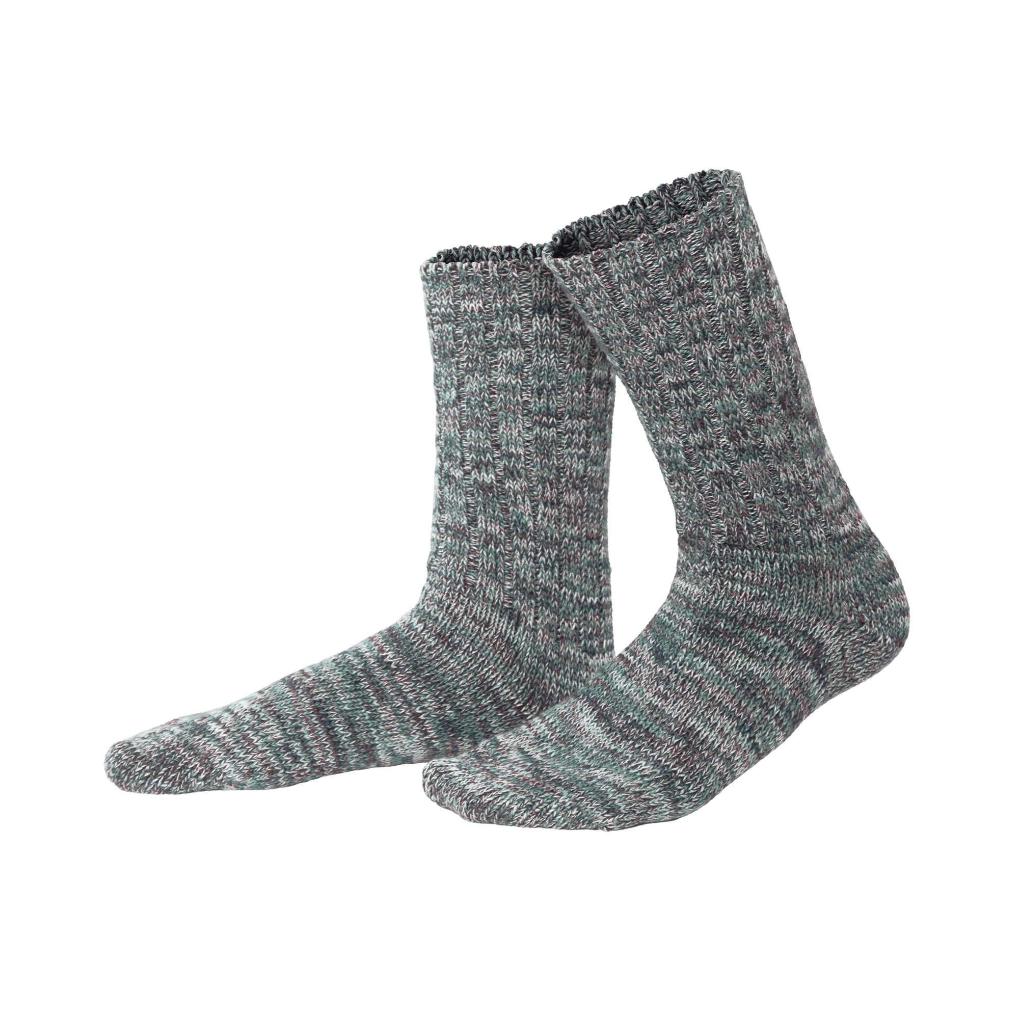 Organic Cotton Mouline Knit Socks: Unisex - REGN