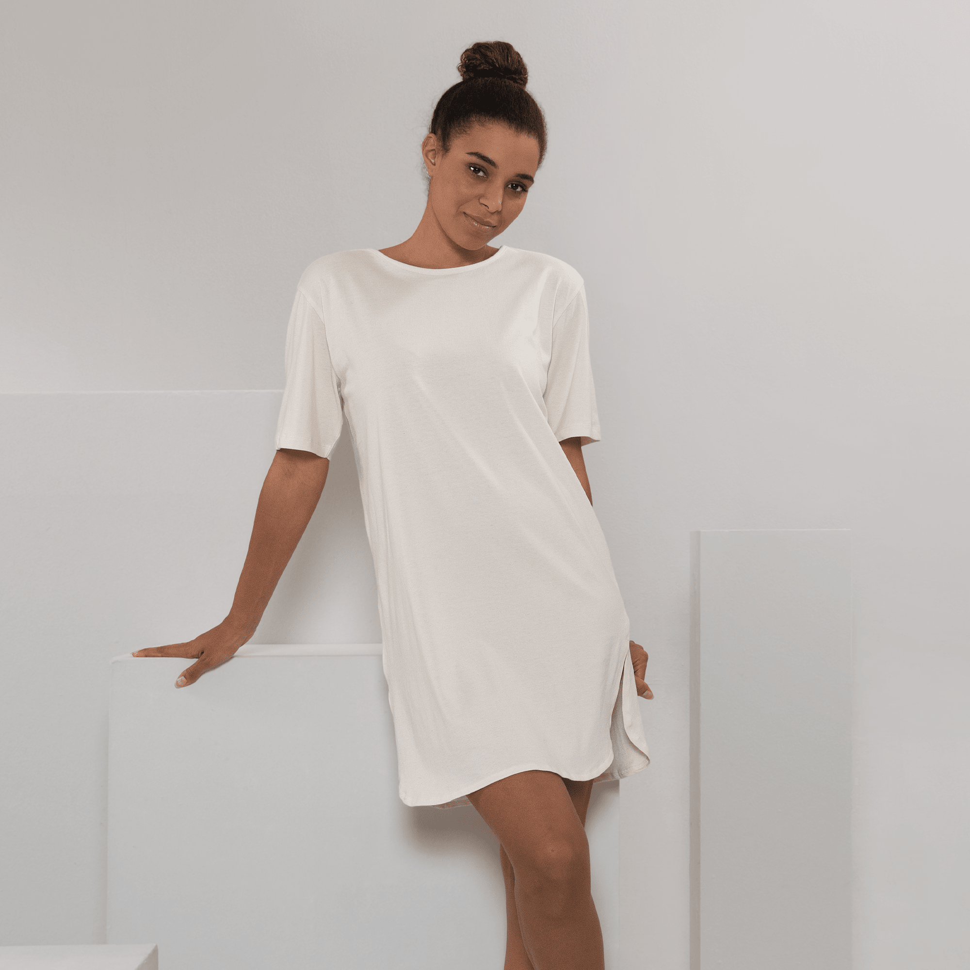Organic Cotton Night Shirt: Womens - REGN