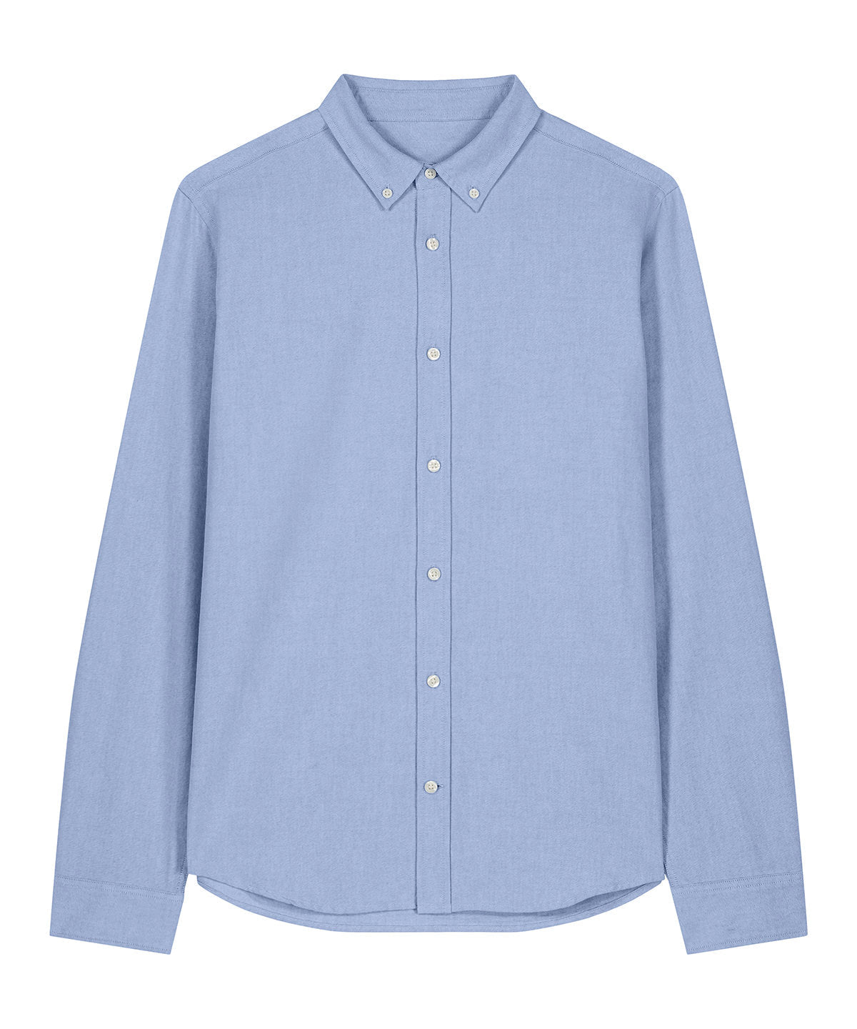 Organic Cotton Oxford Long Sleeve Shirt: Mens - REGN