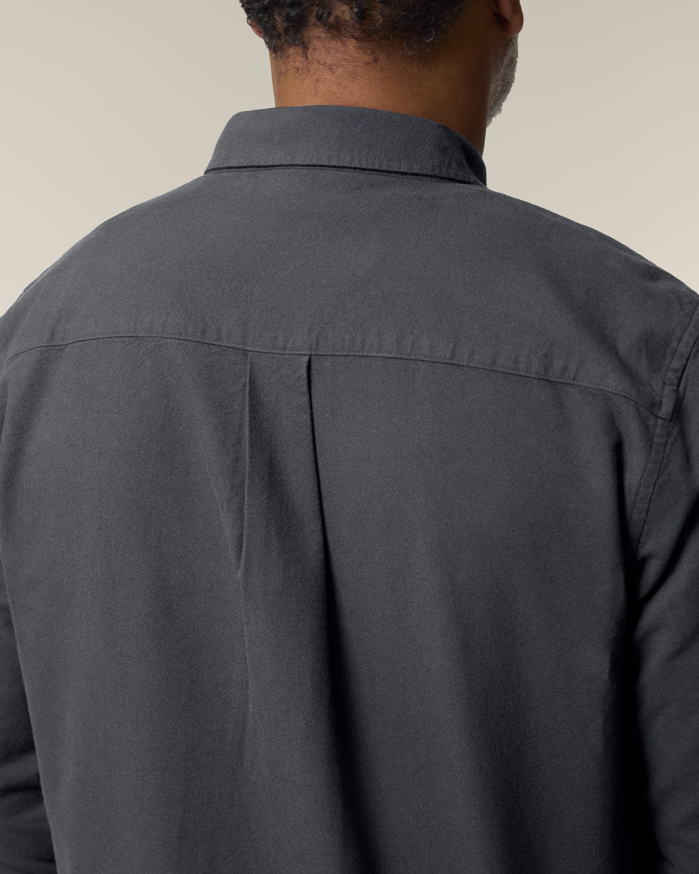 Organic Cotton Oxford Long Sleeve Shirt: Mens - REGN
