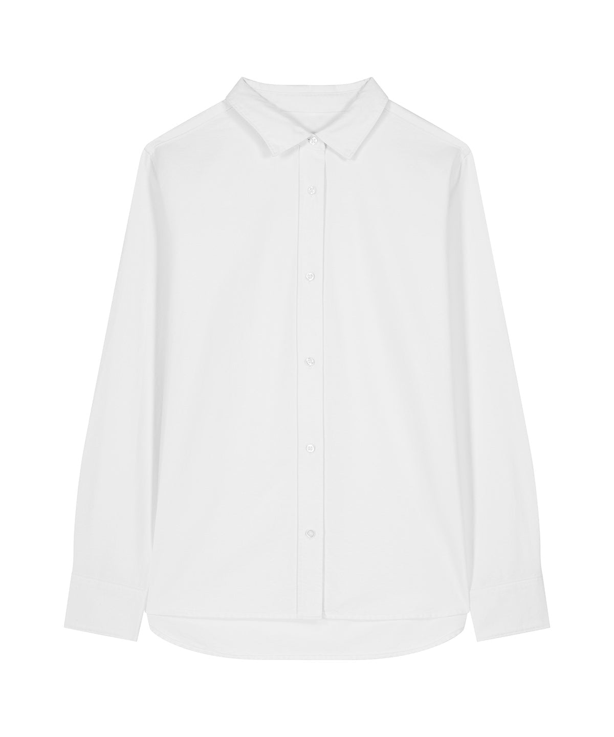 Organic Cotton Oxford Long Sleeve Shirt: Womens - REGN