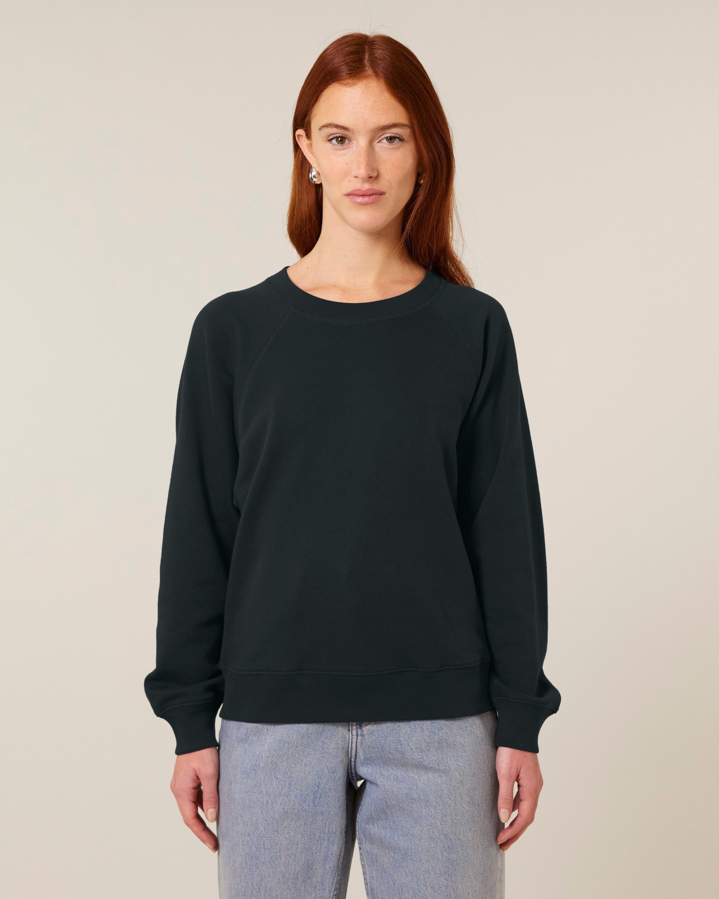 Organic Cotton Raglan Sweatshirt: Womens - REGN