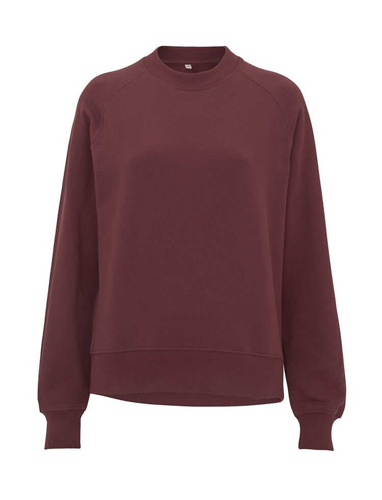 Organic Cotton Raglan Sweatshirt: Womens Earth Positive - REGN