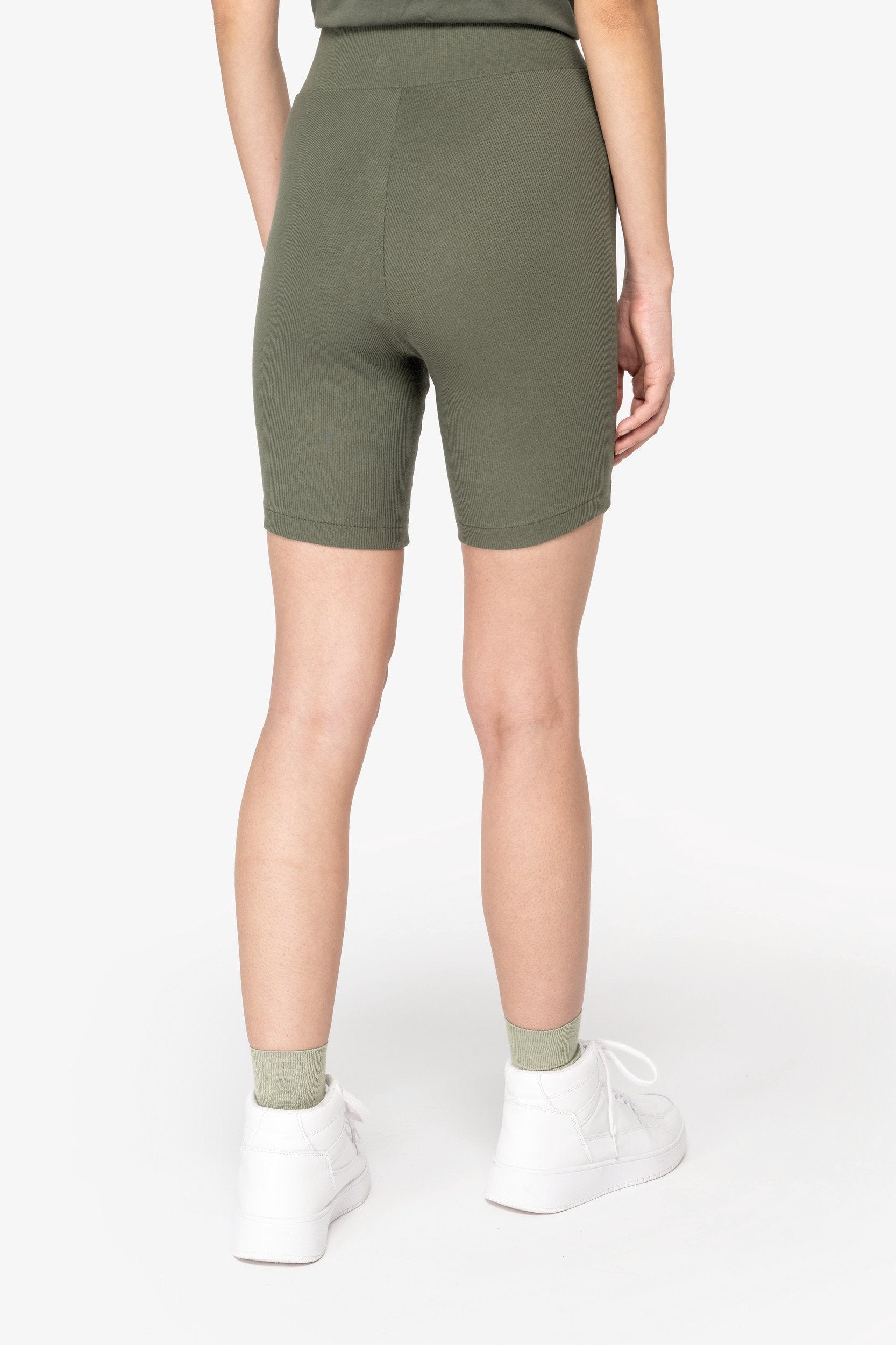 Organic Cotton Ribbed Shorts: Womens - REGN