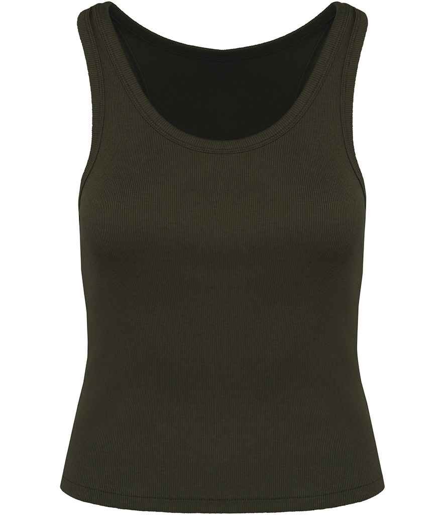Organic Cotton Ribbed Tank Top: Womens - REGN
