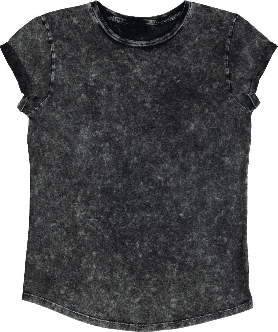 Organic Cotton Rolled Sleeve T-shirt: Womens - REGN