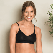 Organic Cotton Spaghetti Strap Bralette - REGN