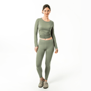 Organic Cotton Stretch Leggings: Womens - REGN