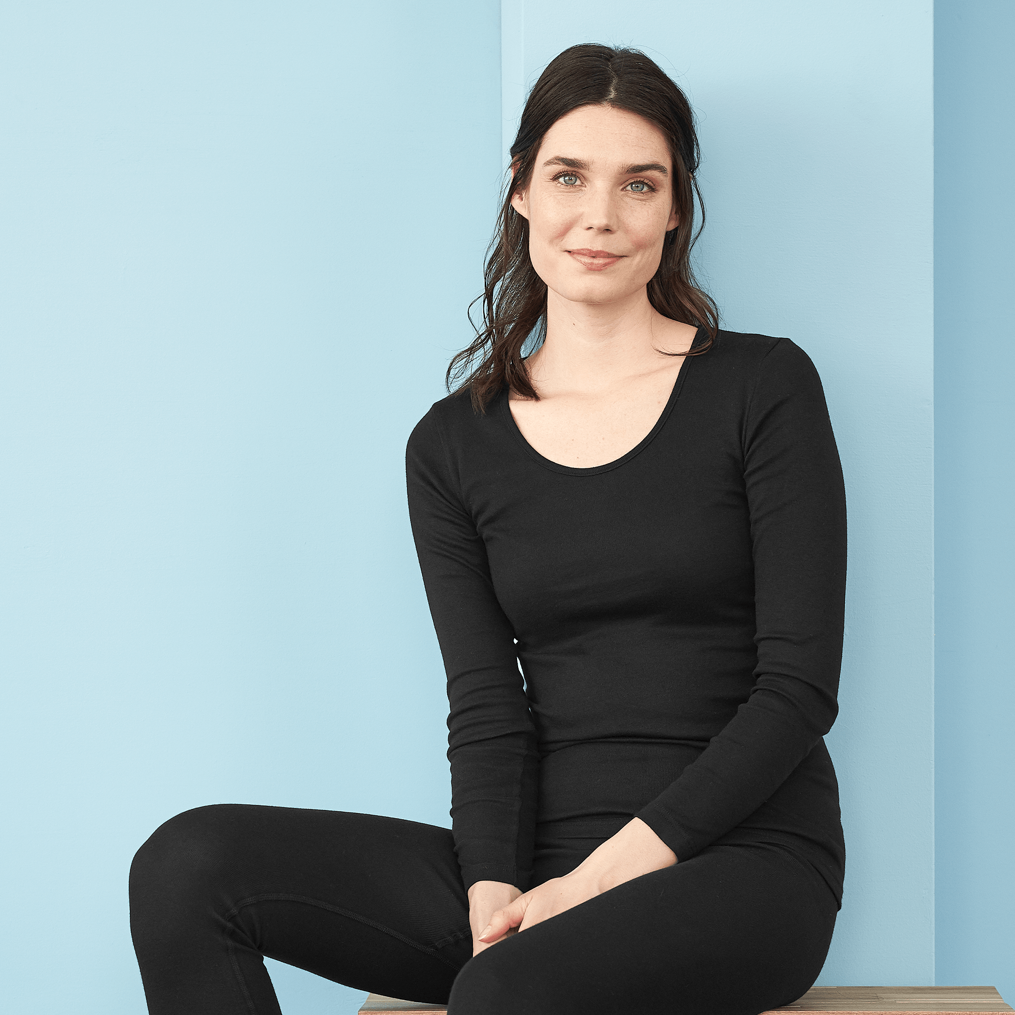 Organic Cotton Thermal Long Sleeve T-shirt: Womens - REGN