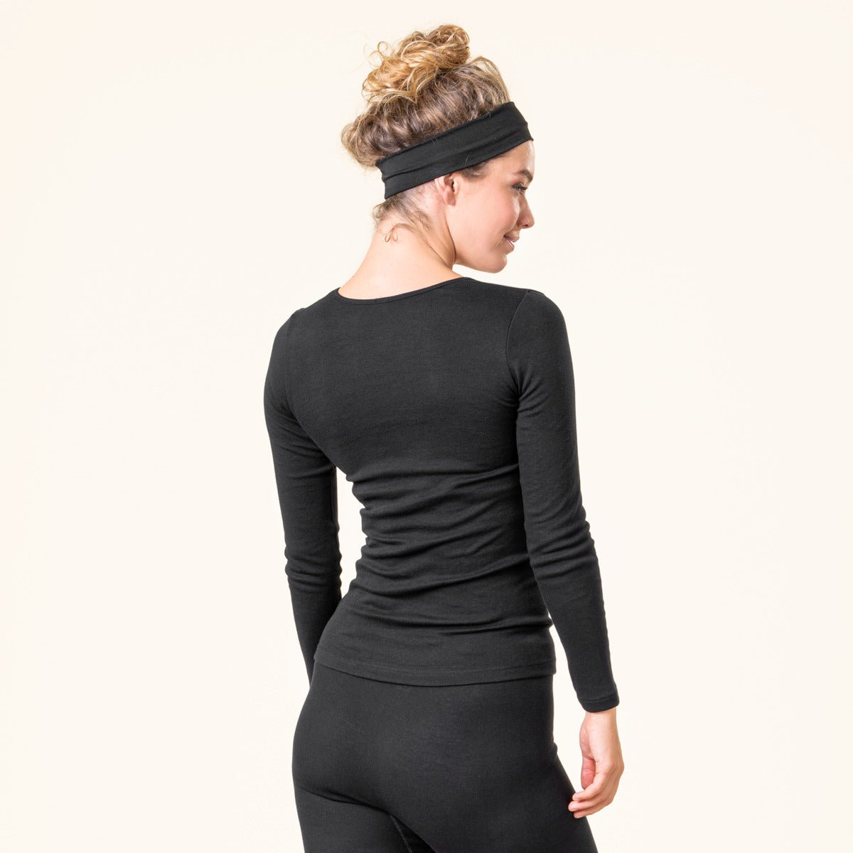 Organic Cotton Thermal Long Sleeve T-shirt: Womens - REGN
